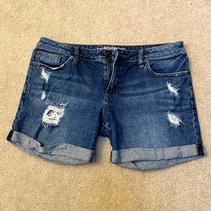 Bullhead boyfriend jean shorts